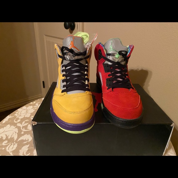 Jordan 5 “What the?” EARLY RELEASE - Picture 3 of 4